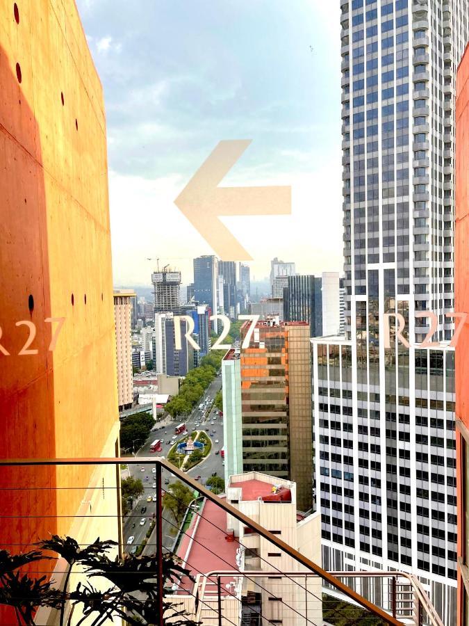 Reforma 27 Luxury Apartments เม็กซิโกซิตี้ ภายนอก รูปภาพ